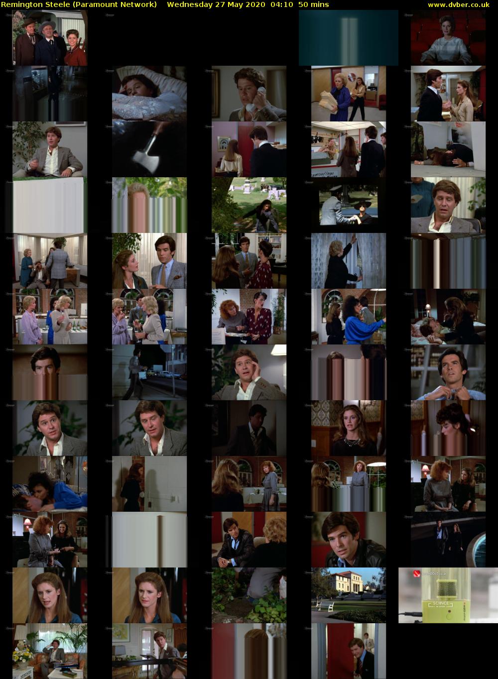 Remington Steele (Paramount Network) Wednesday 27 May 2020 04:10 - 05:00