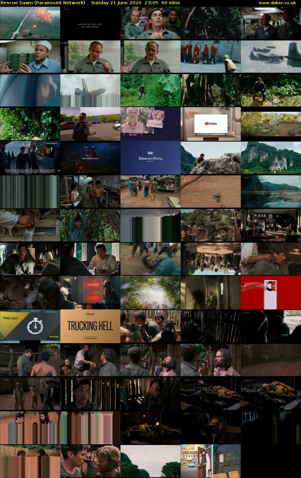 Rescue Dawn (Paramount Network) Sunday 21 June 2020 23:05 - 00:05