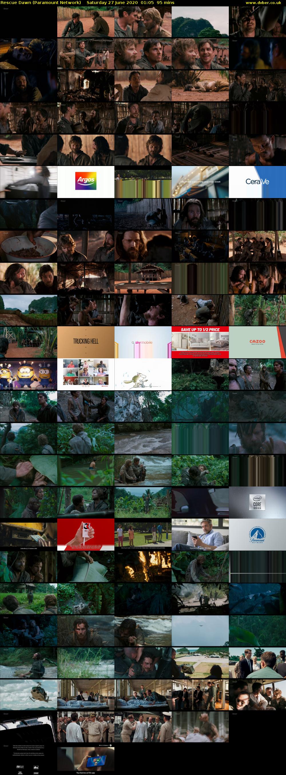 Rescue Dawn (Paramount Network) Saturday 27 June 2020 01:05 - 02:40
