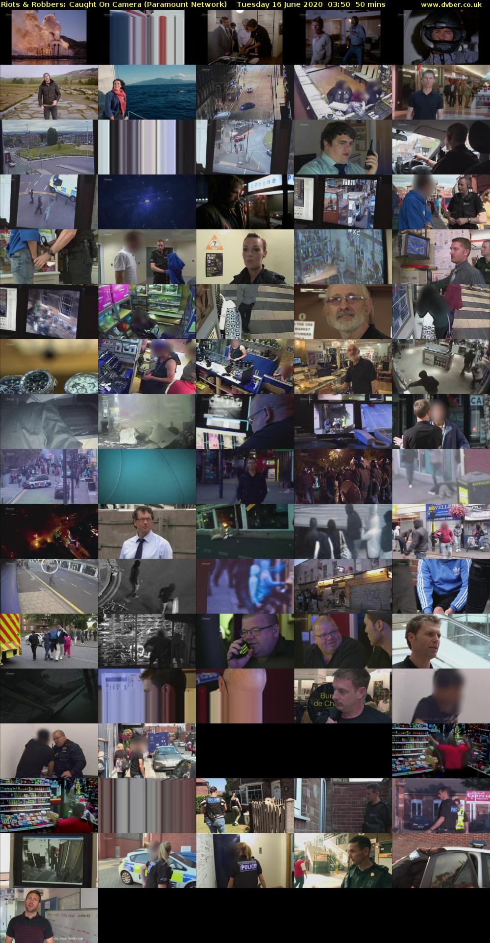Riots & Robbers: Caught On Camera (Paramount Network) Tuesday 16 June 2020 03:50 - 04:40