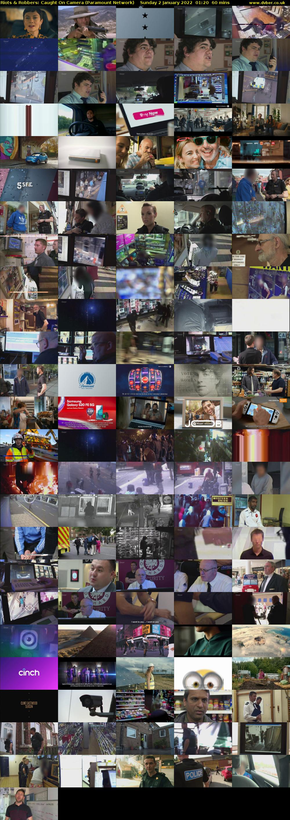 Riots & Robbers: Caught On Camera (Paramount Network) Sunday 2 January 2022 01:20 - 02:20