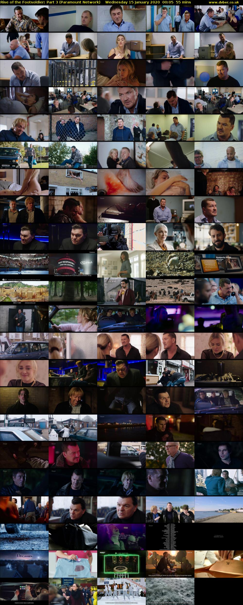 Rise of the Footsoldier: Part 3 (Paramount Network) Wednesday 15 January 2020 00:05 - 01:00