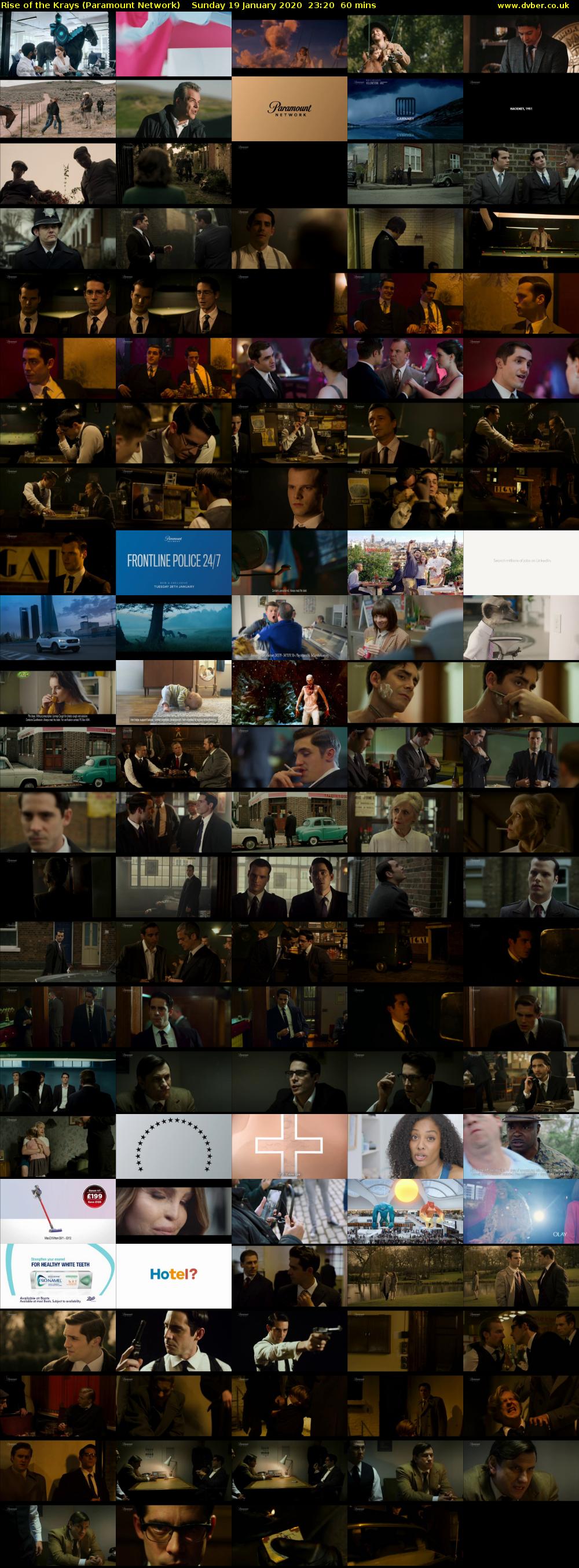 Rise of the Krays (Paramount Network) Sunday 19 January 2020 23:20 - 00:20