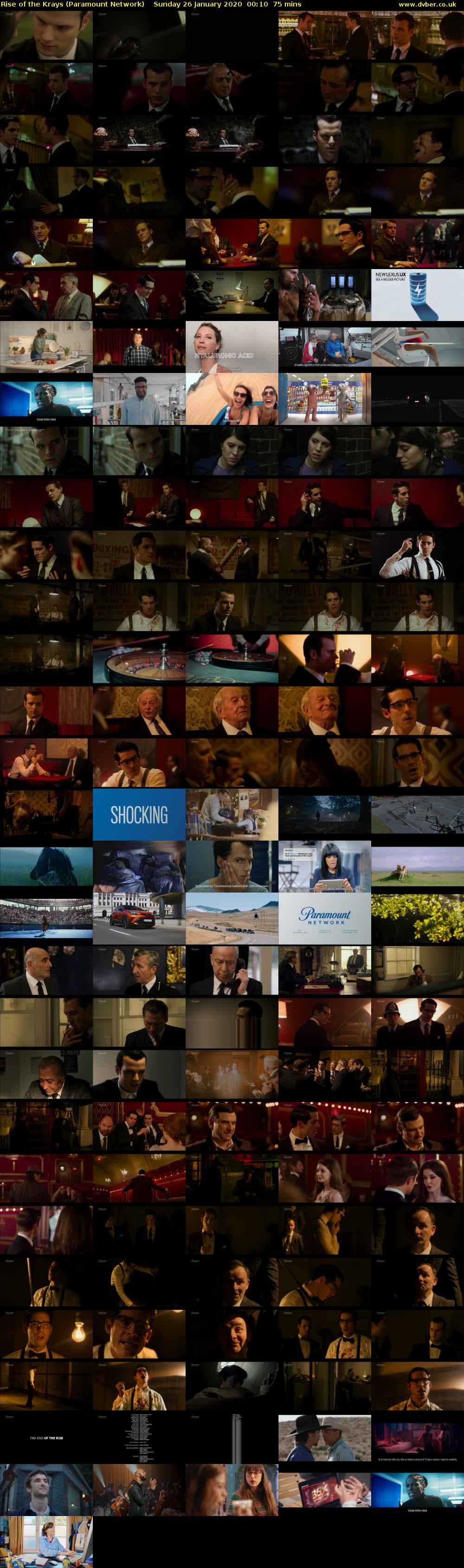 Rise of the Krays (Paramount Network) Sunday 26 January 2020 00:10 - 01:25