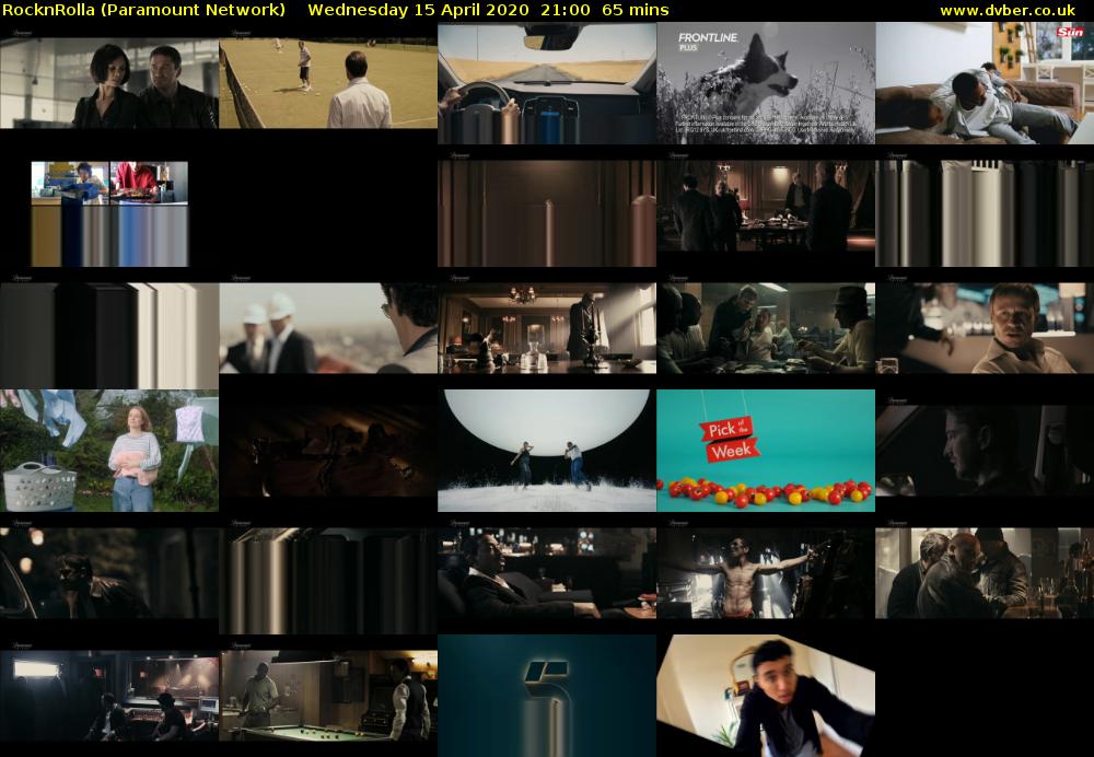 RocknRolla (Paramount Network) Wednesday 15 April 2020 21:00 - 22:05
