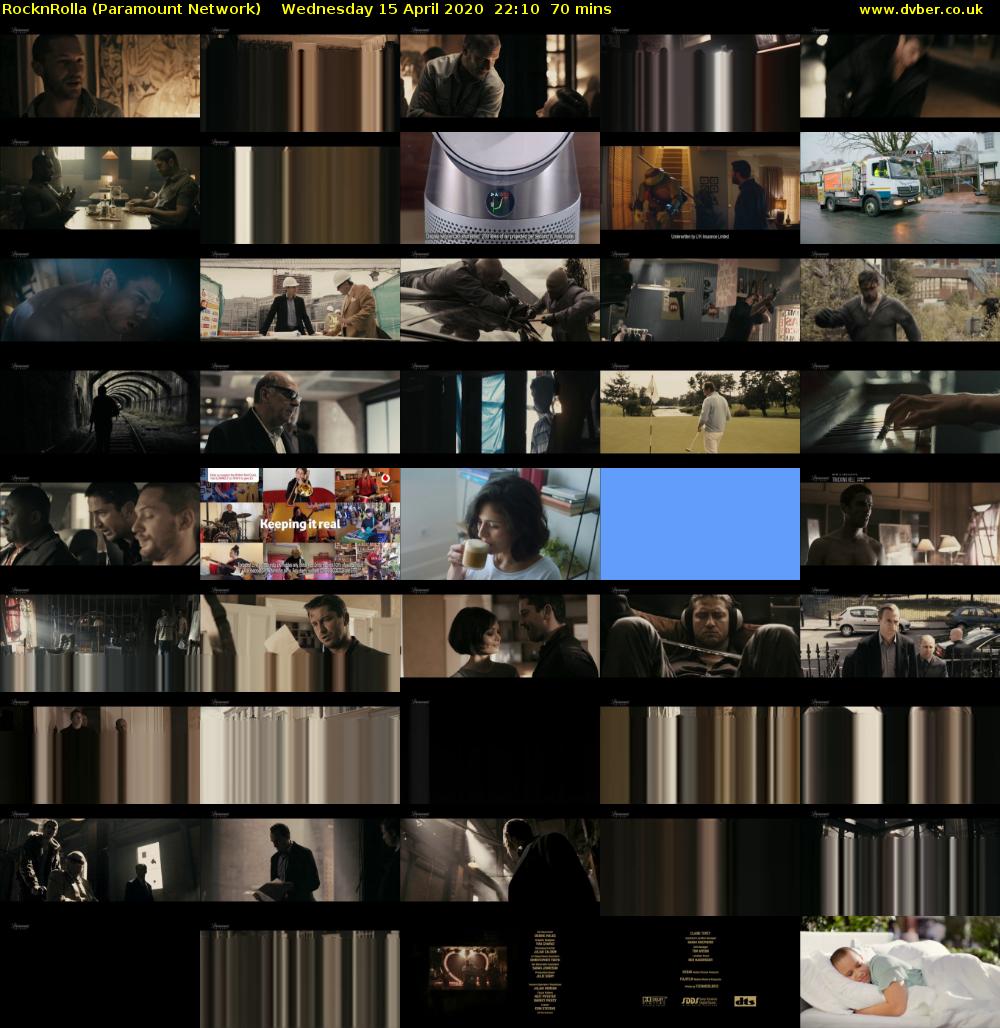RocknRolla (Paramount Network) Wednesday 15 April 2020 22:10 - 23:20