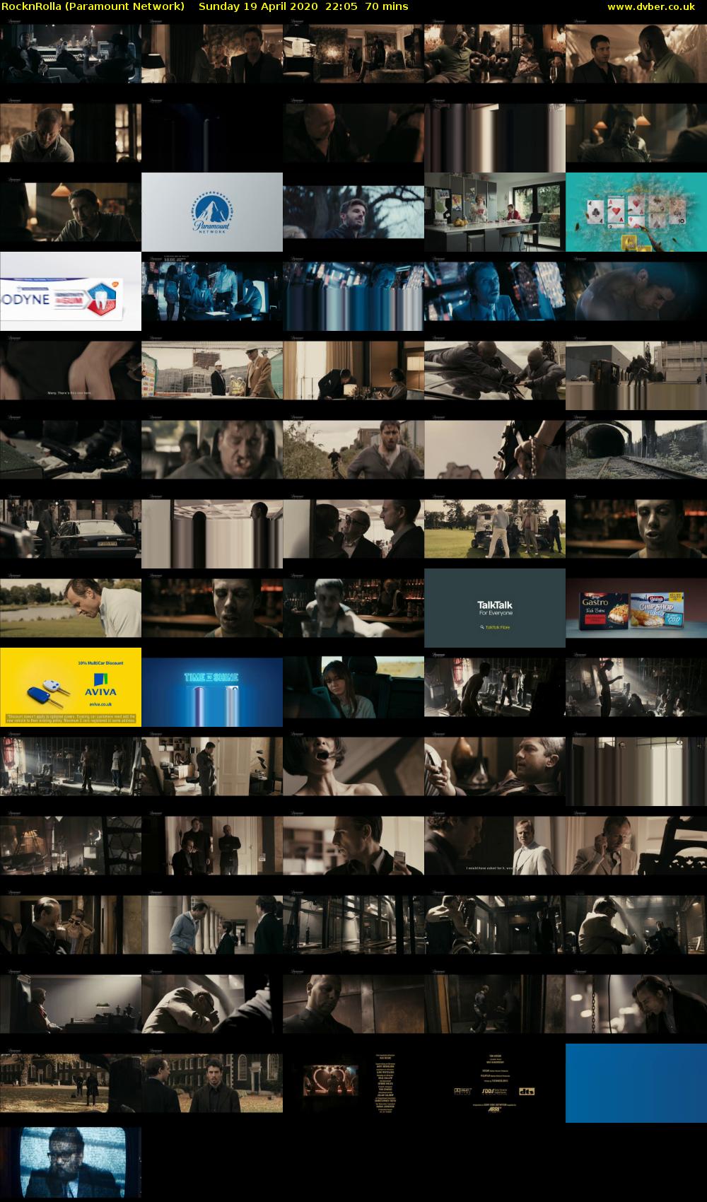 RocknRolla (Paramount Network) Sunday 19 April 2020 22:05 - 23:15