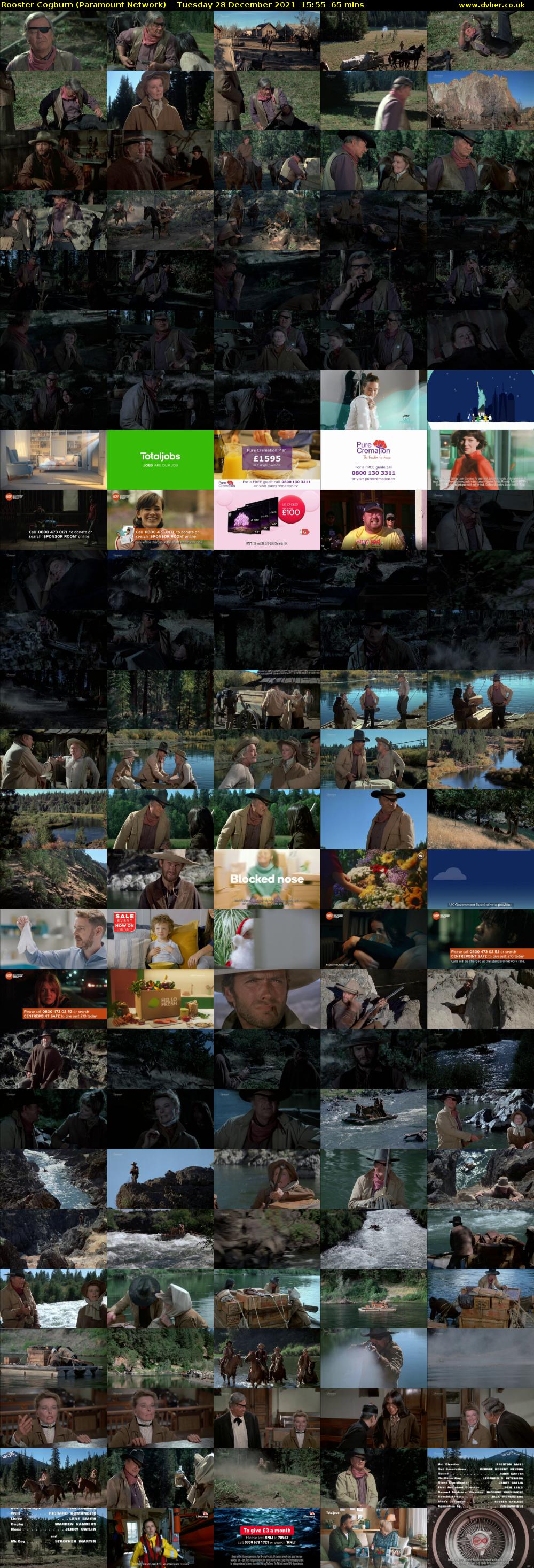 Rooster Cogburn (Paramount Network) Tuesday 28 December 2021 15:55 - 17:00