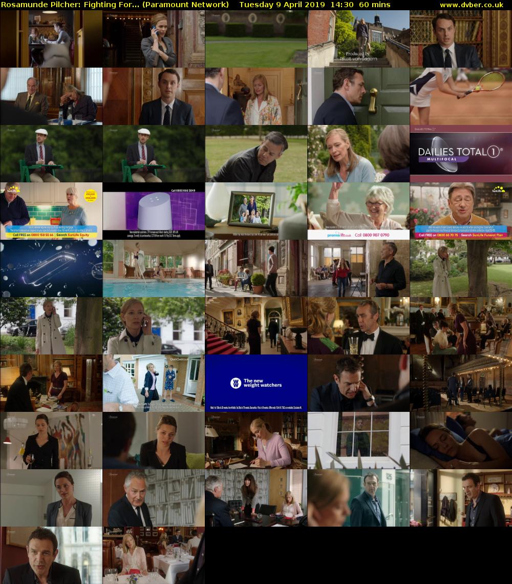 Rosamunde Pilcher: Fighting For... (Paramount Network) Tuesday 9 April 2019 14:30 - 15:30