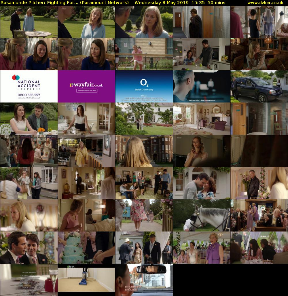 Rosamunde Pilcher: Fighting For... (Paramount Network) Wednesday 8 May 2019 15:35 - 16:25