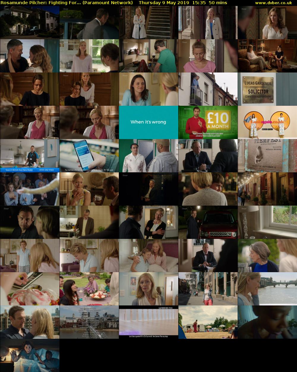 Rosamunde Pilcher: Fighting For... (Paramount Network) Thursday 9 May 2019 15:35 - 16:25