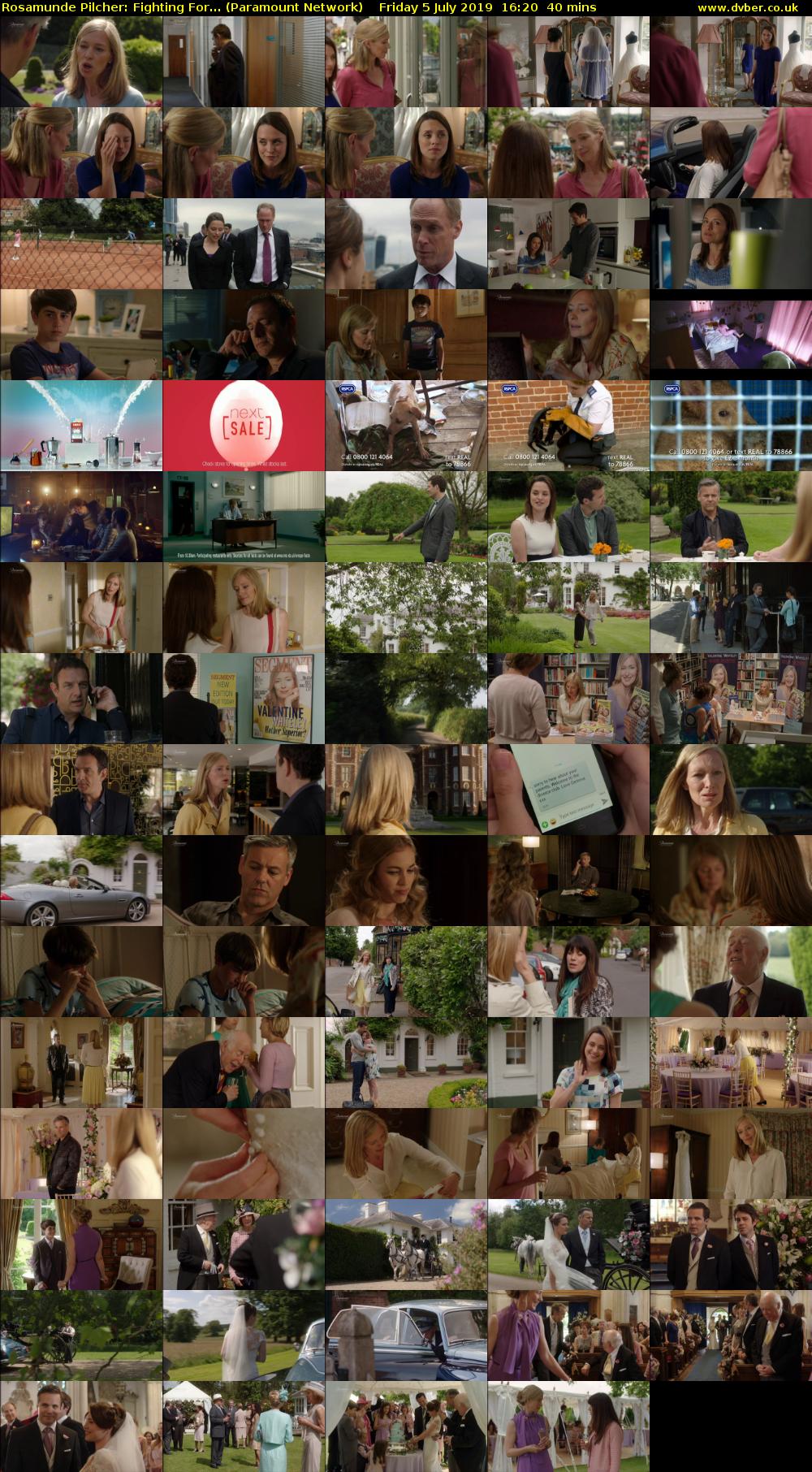 Rosamunde Pilcher: Fighting For... (Paramount Network) Friday 5 July 2019 16:20 - 17:00