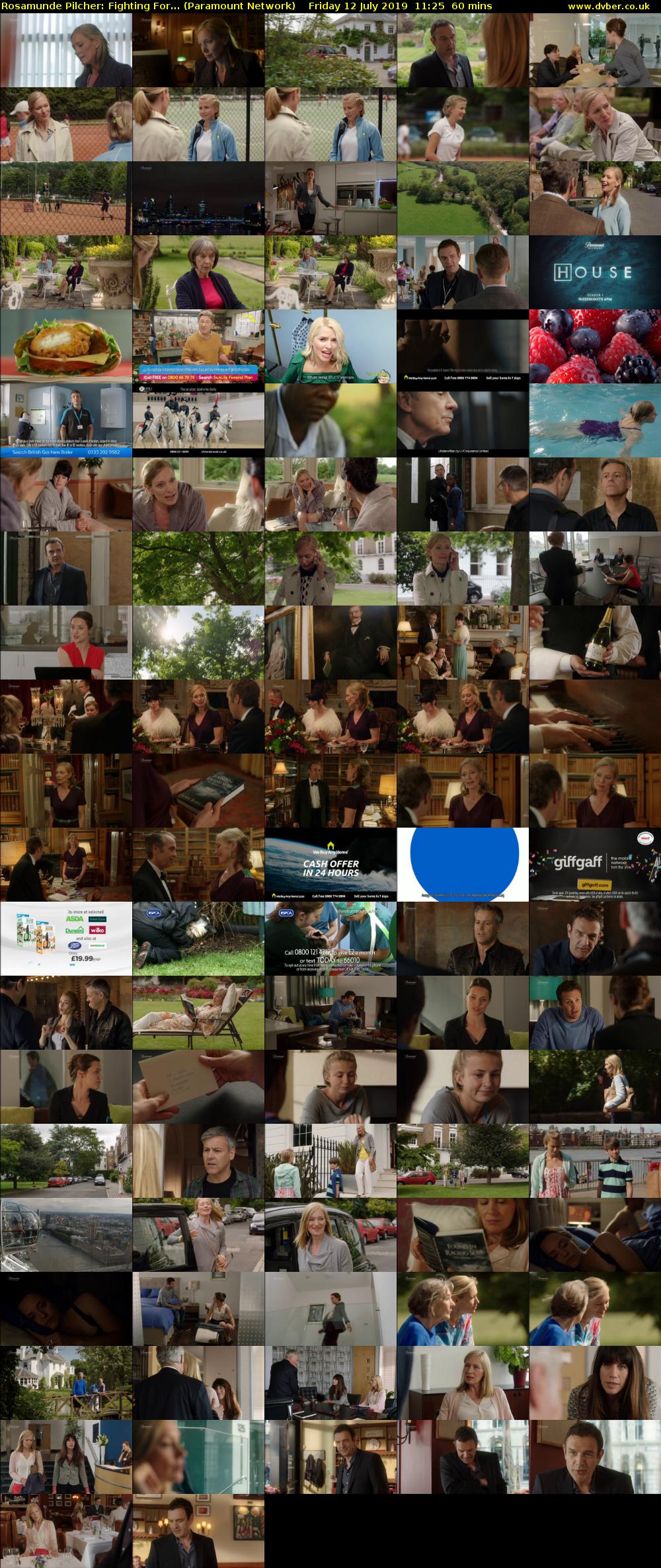 Rosamunde Pilcher: Fighting For... (Paramount Network) Friday 12 July 2019 11:25 - 12:25