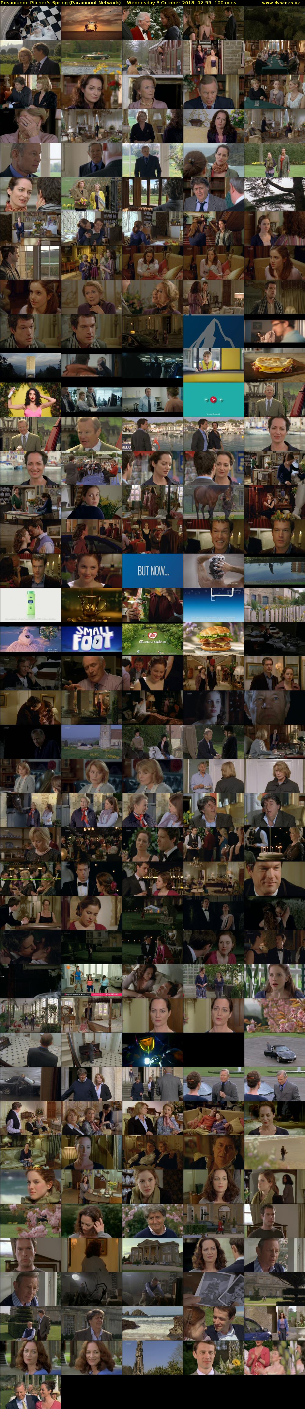 Rosamunde Pilcher's Spring (Paramount Network) Wednesday 3 October 2018 02:55 - 04:35
