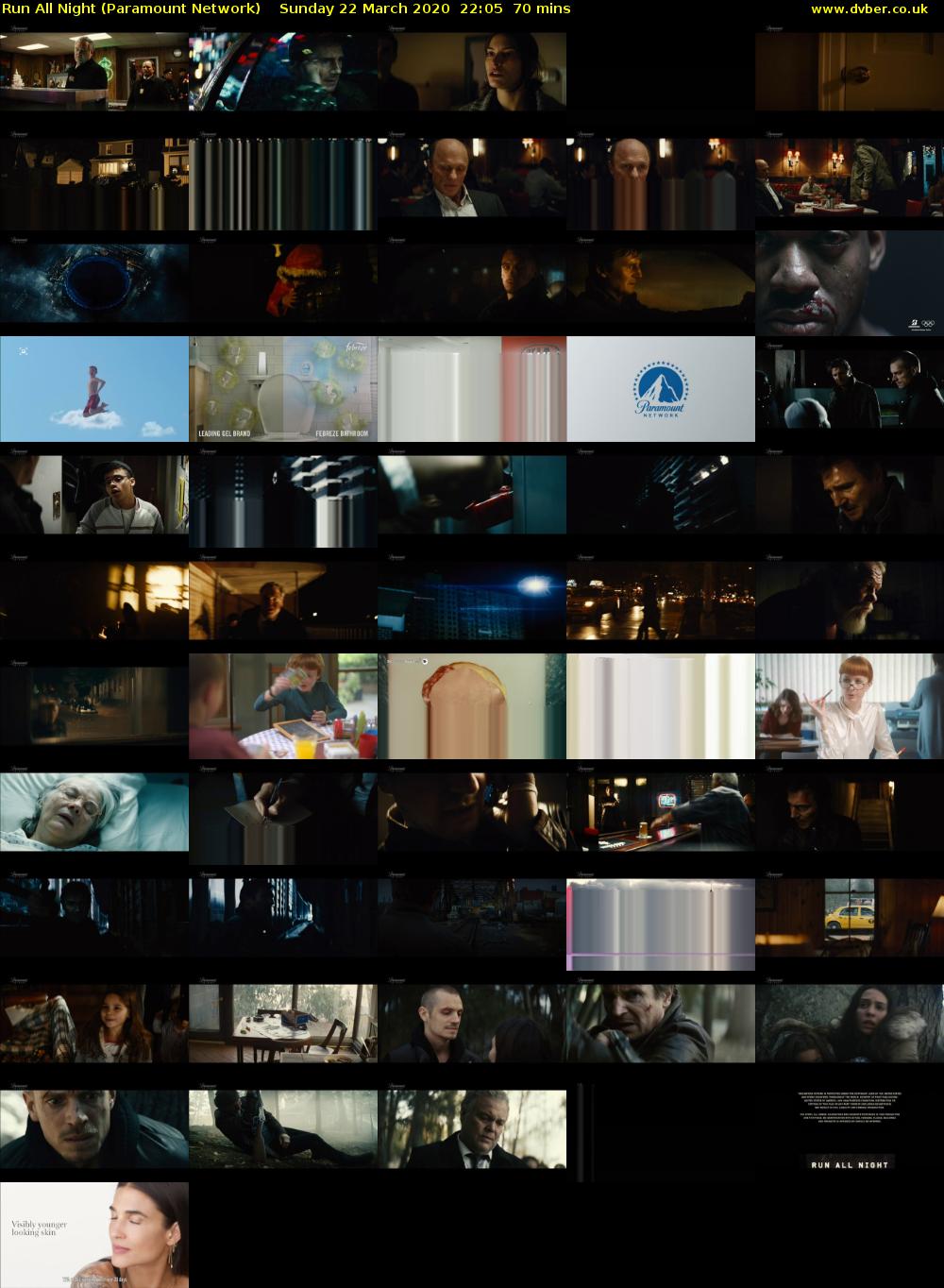 Run All Night (Paramount Network) Sunday 22 March 2020 22:05 - 23:15