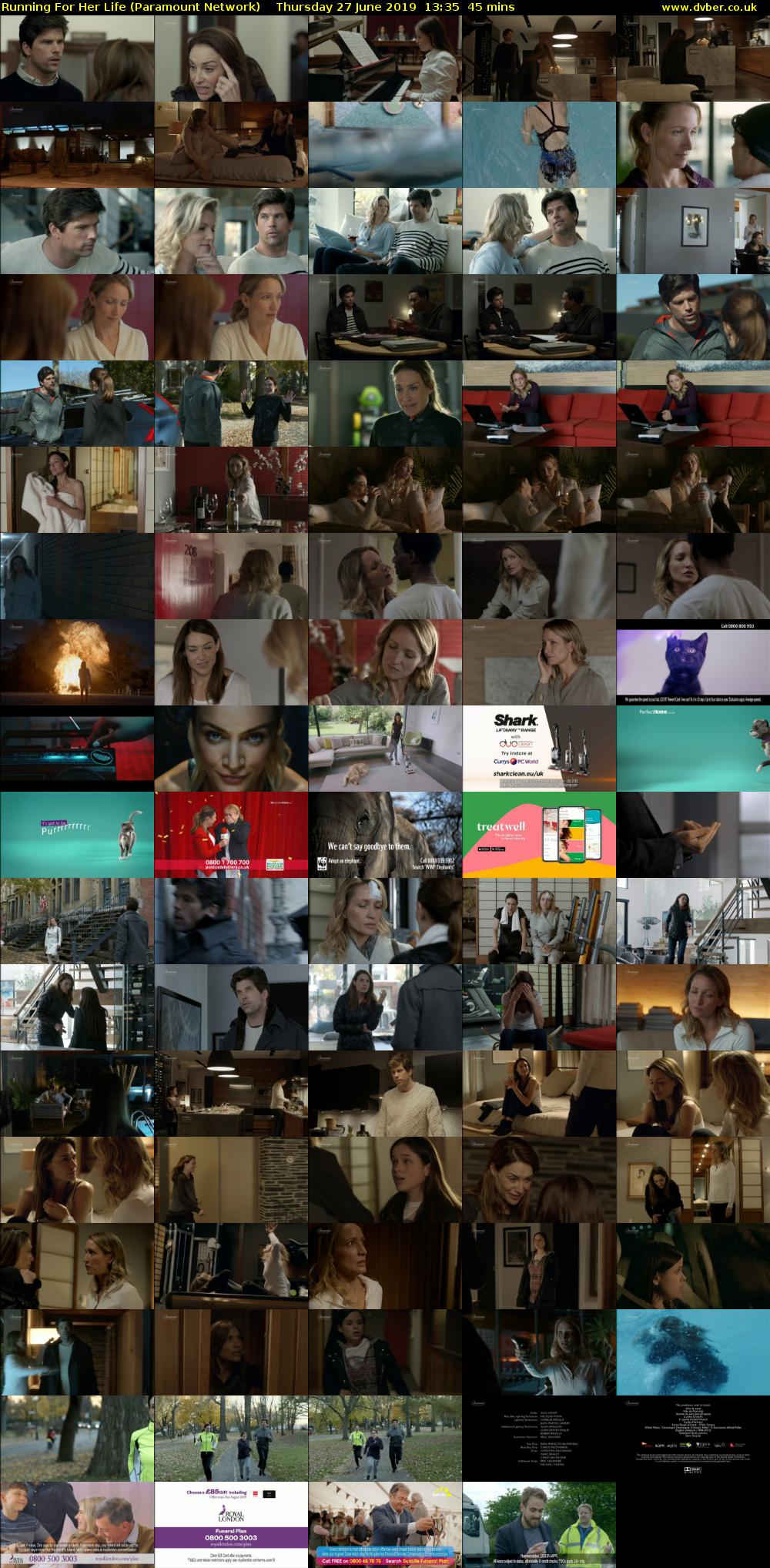 Running For Her Life (Paramount Network) Thursday 27 June 2019 13:35 - 14:20