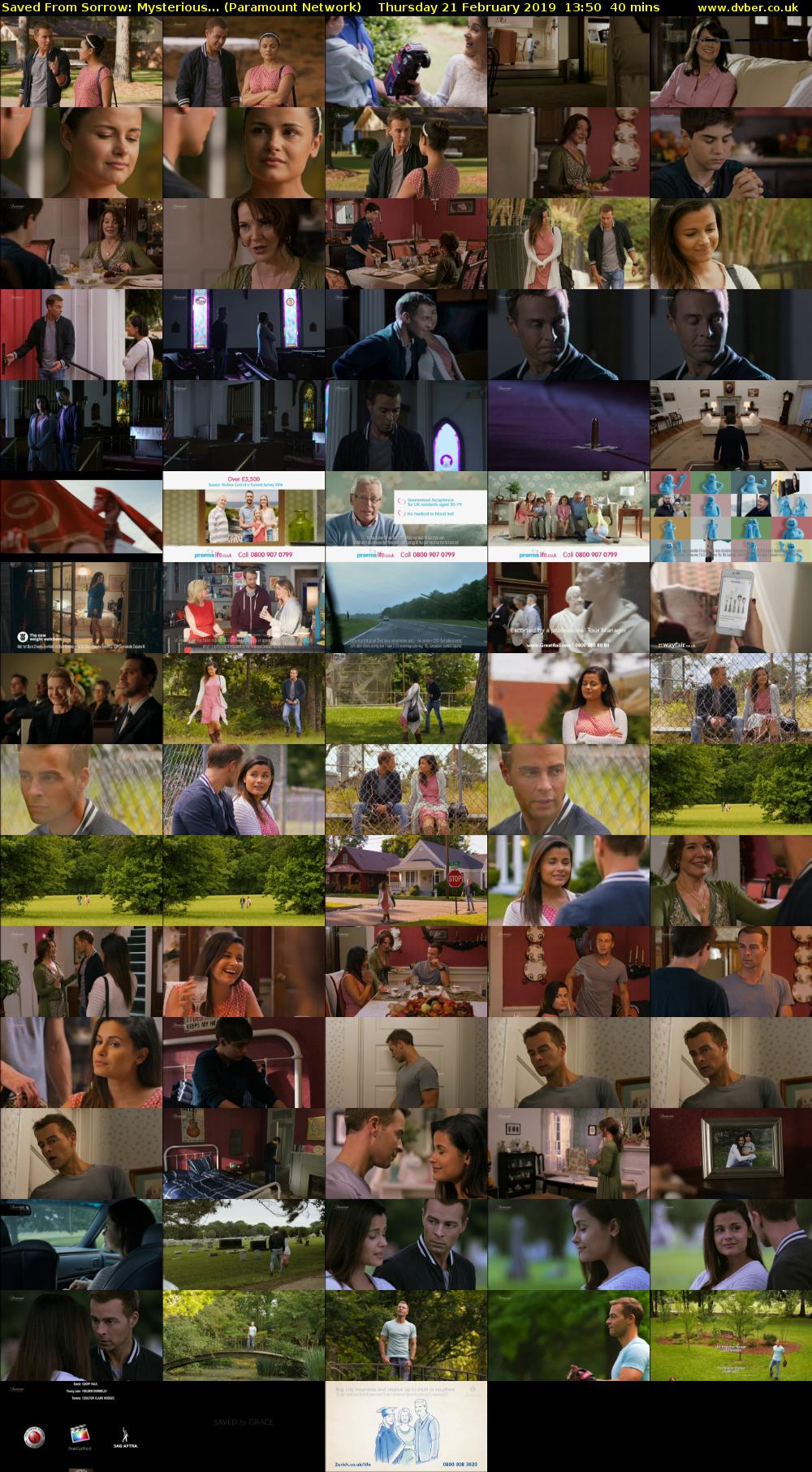 Saved From Sorrow: Mysterious... (Paramount Network) Thursday 21 February 2019 13:50 - 14:30