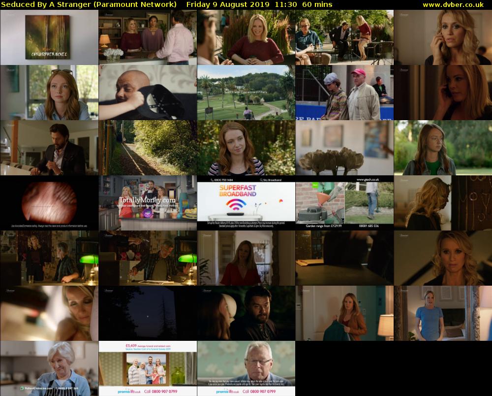 Seduced By A Stranger (Paramount Network) Friday 9 August 2019 11:30 - 12:30