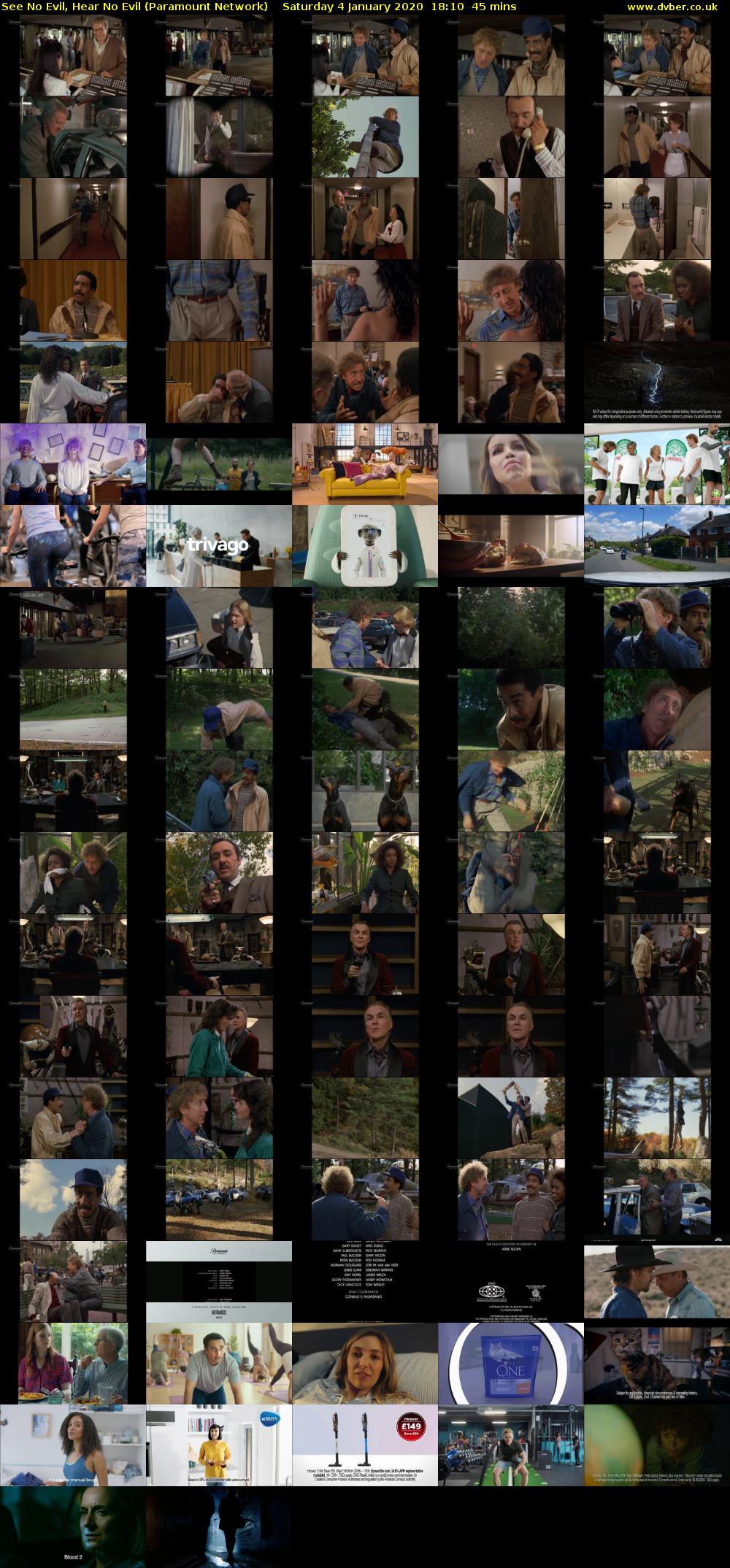 See No Evil, Hear No Evil (Paramount Network) Saturday 4 January 2020 18:10 - 18:55