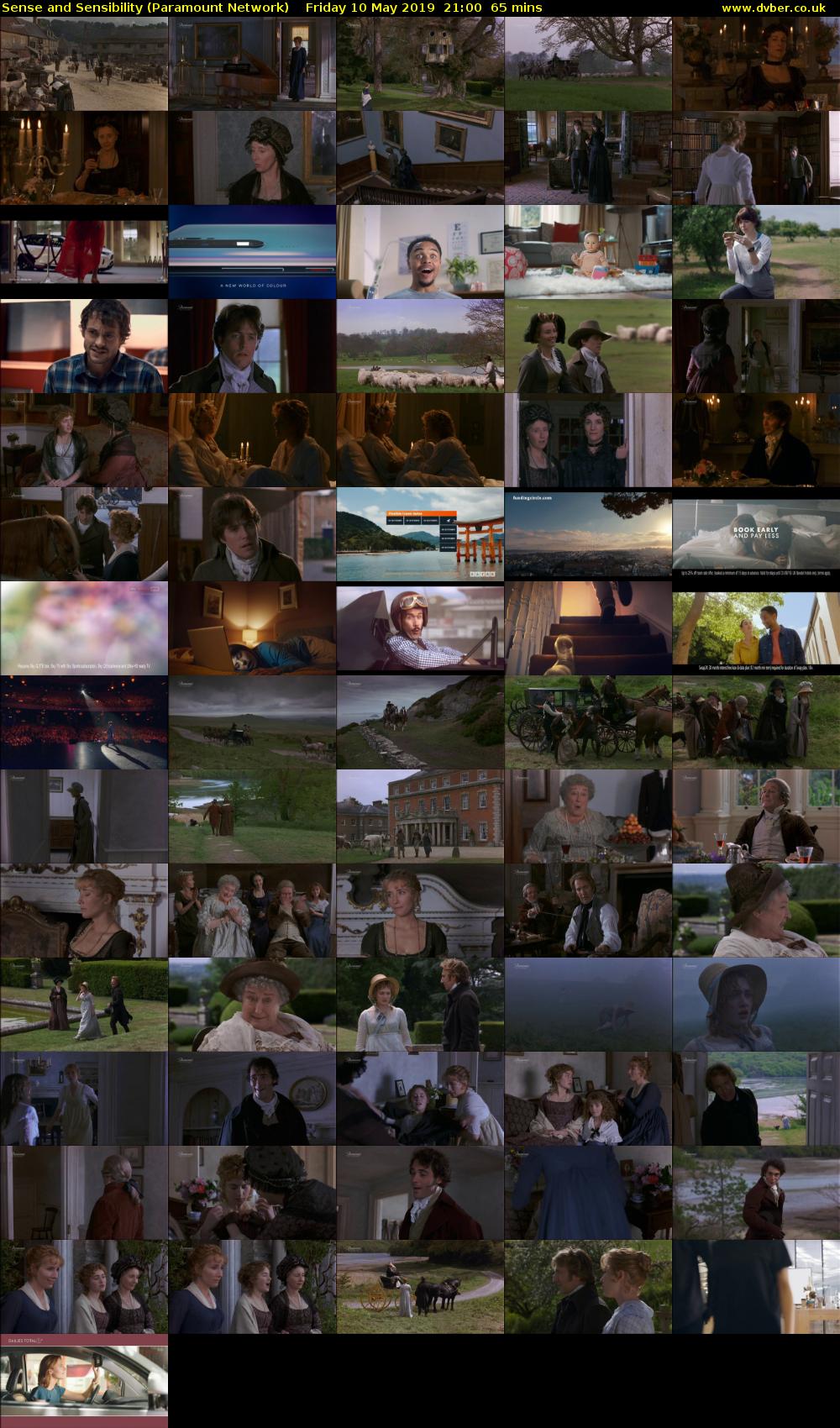 Sense and Sensibility (Paramount Network) Friday 10 May 2019 21:00 - 22:05