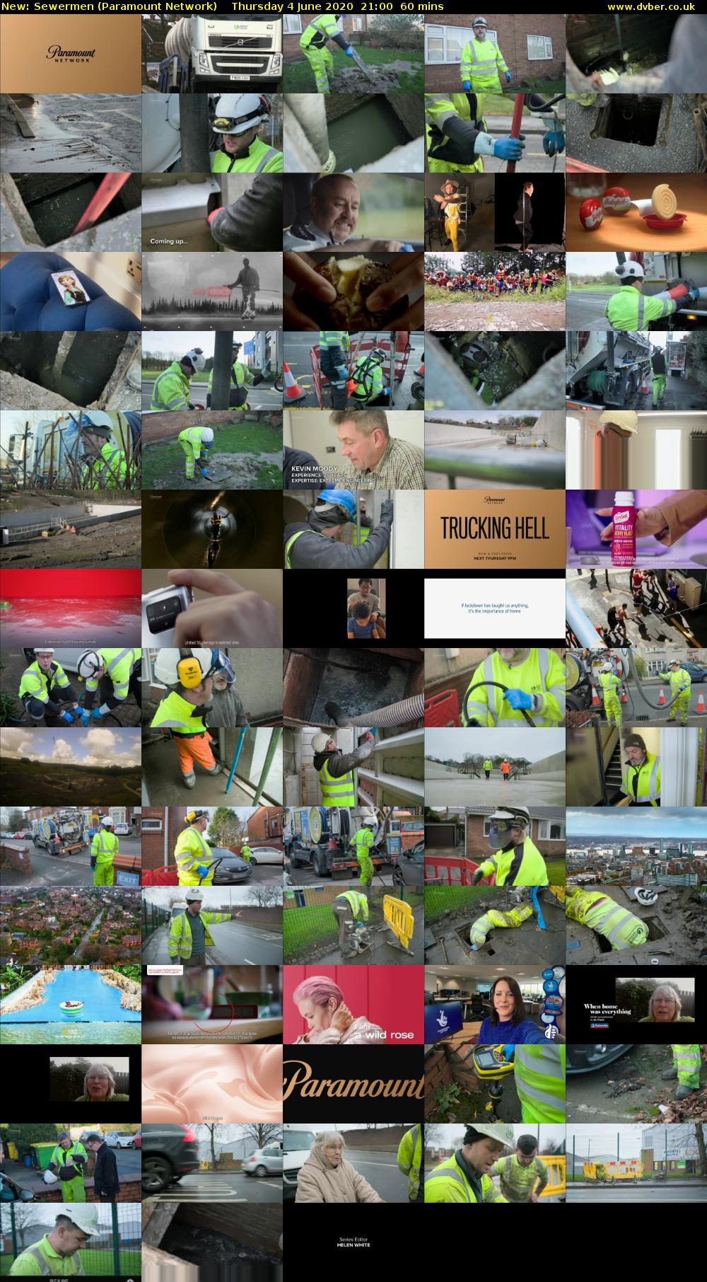 Sewermen (Paramount Network) Thursday 4 June 2020 21:00 - 22:00