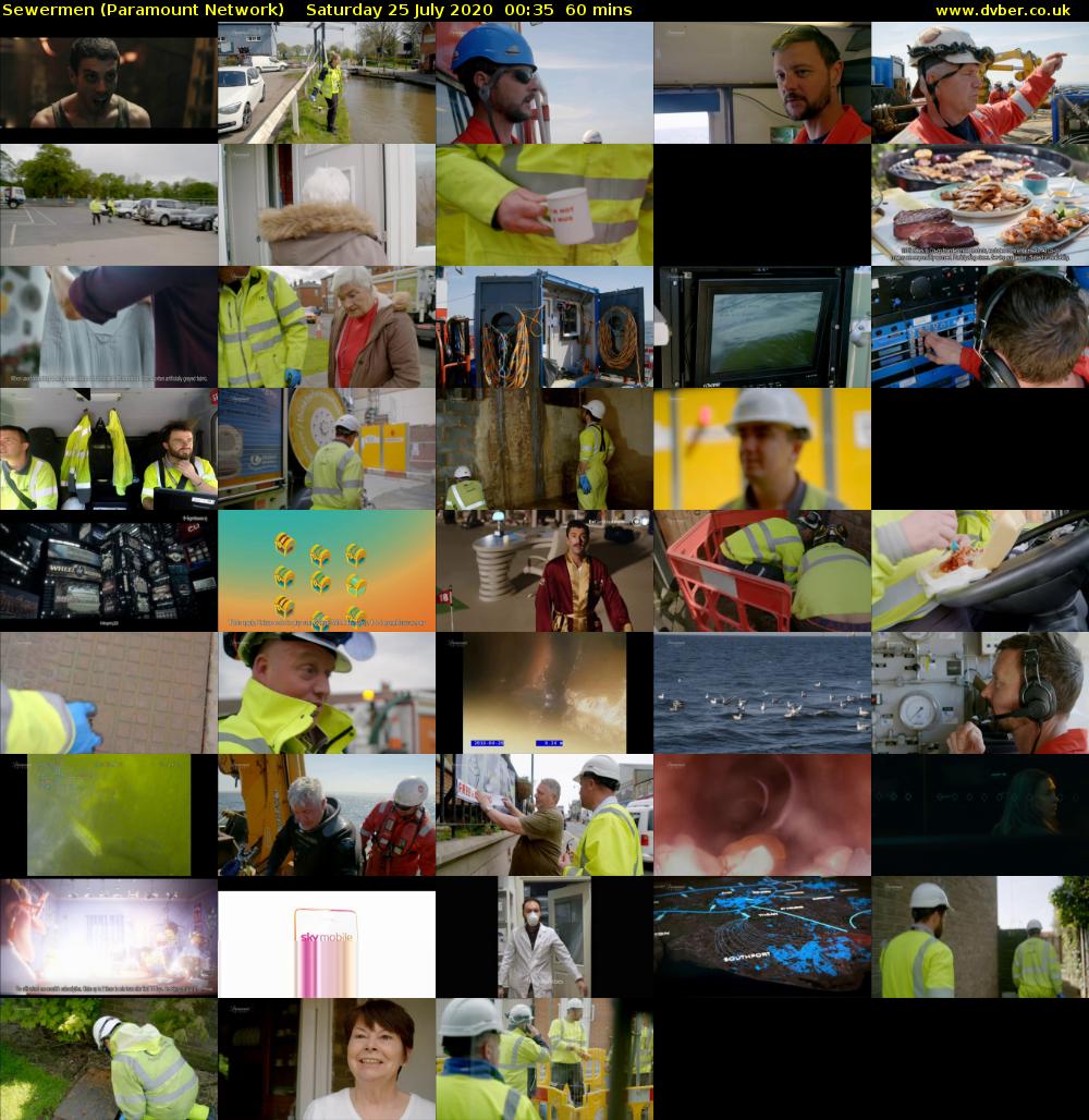 Sewermen (Paramount Network) Saturday 25 July 2020 00:35 - 01:35