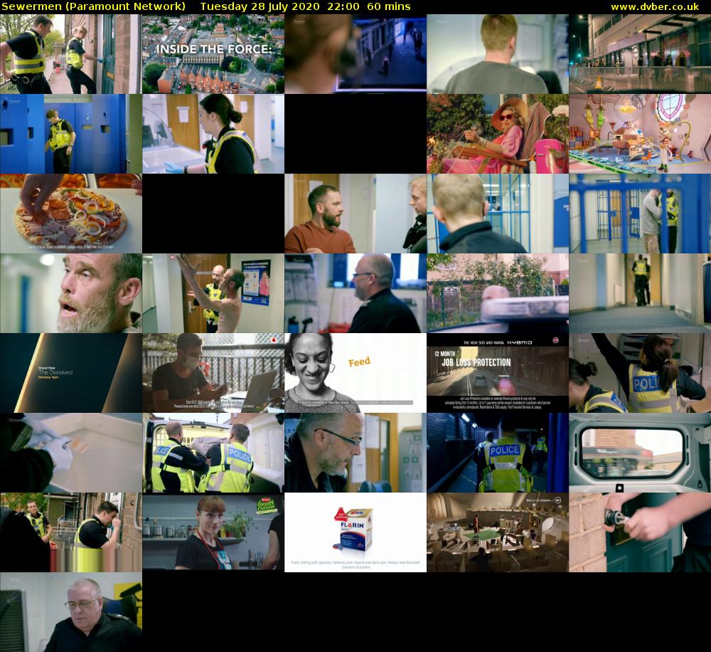 Sewermen (Paramount Network) Tuesday 28 July 2020 22:00 - 23:00