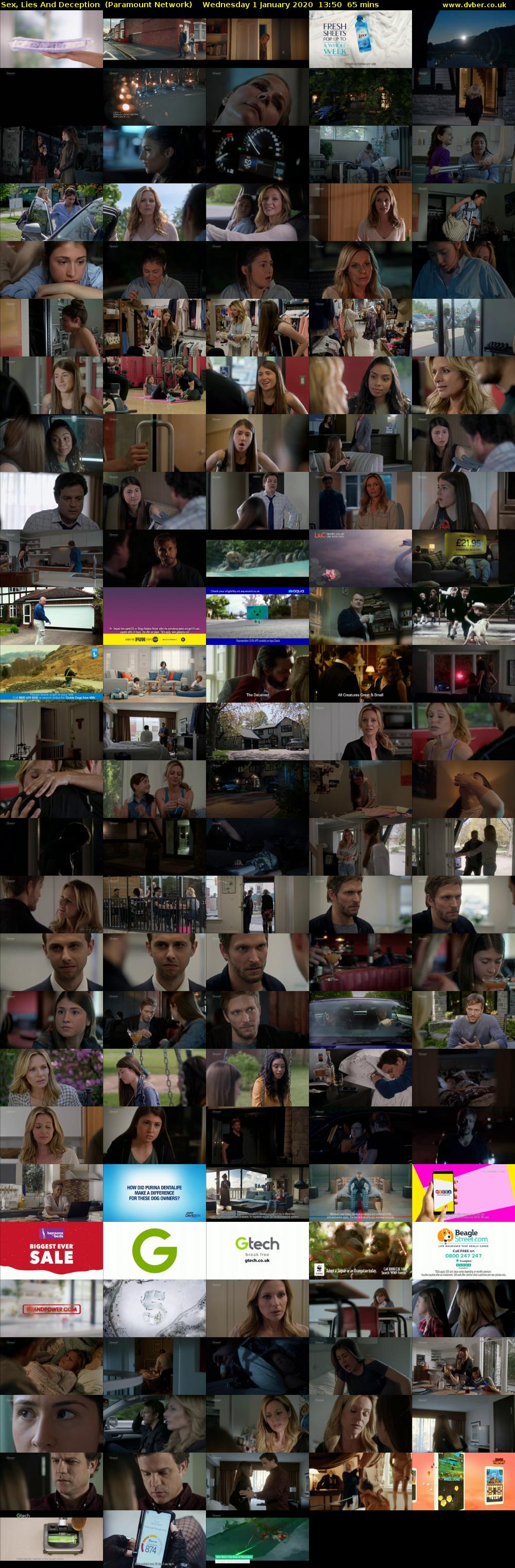 Sex, Lies And Deception  (Paramount Network) Wednesday 1 January 2020 13:50 - 14:55