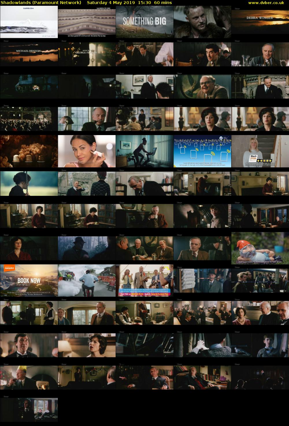 Shadowlands (Paramount Network) Saturday 4 May 2019 15:30 - 16:30