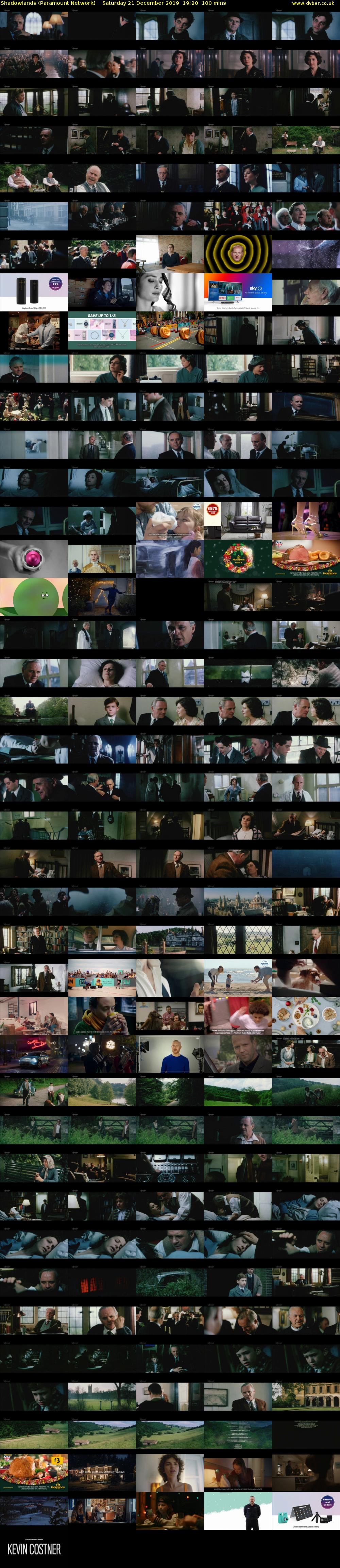 Shadowlands (Paramount Network) Saturday 21 December 2019 19:20 - 21:00