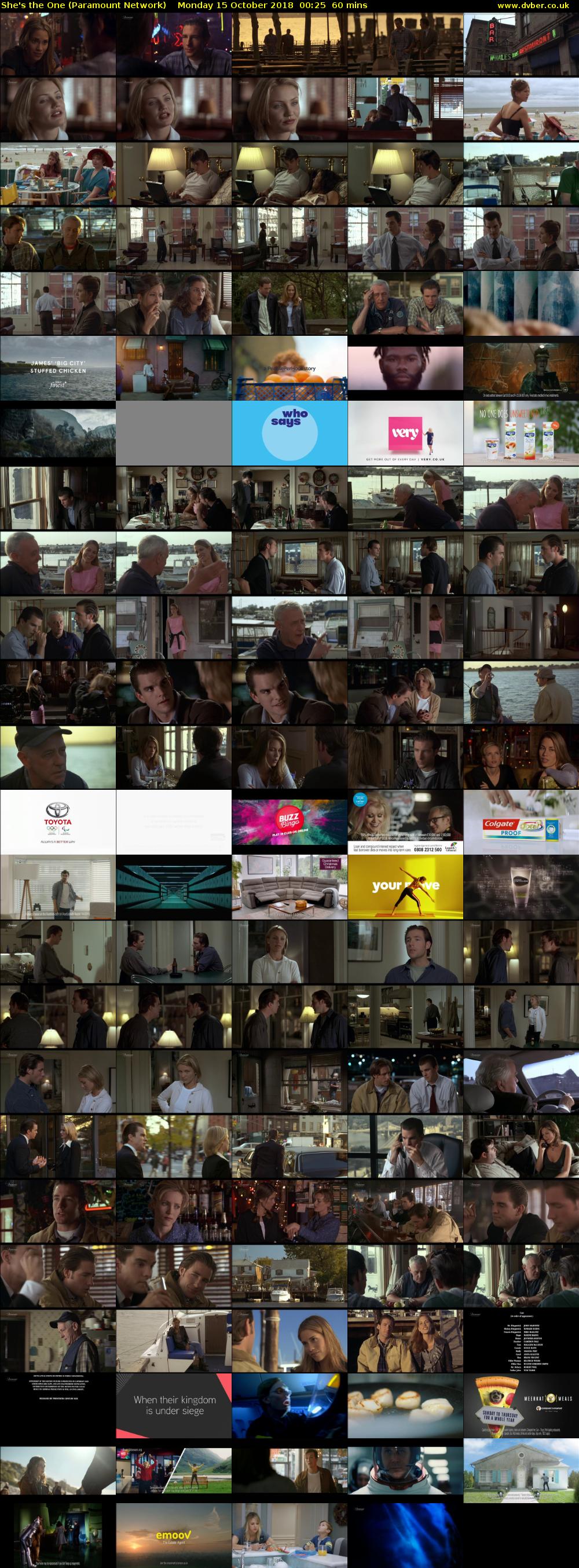 She's the One (Paramount Network) Monday 15 October 2018 00:25 - 01:25