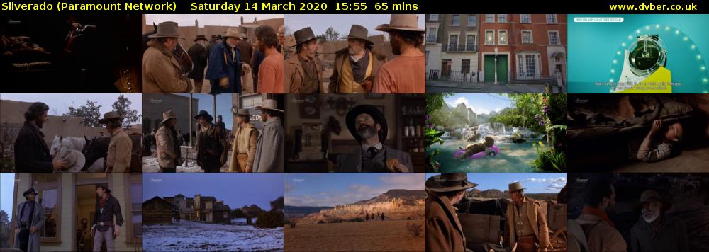 Silverado (Paramount Network) Saturday 14 March 2020 15:55 - 17:00