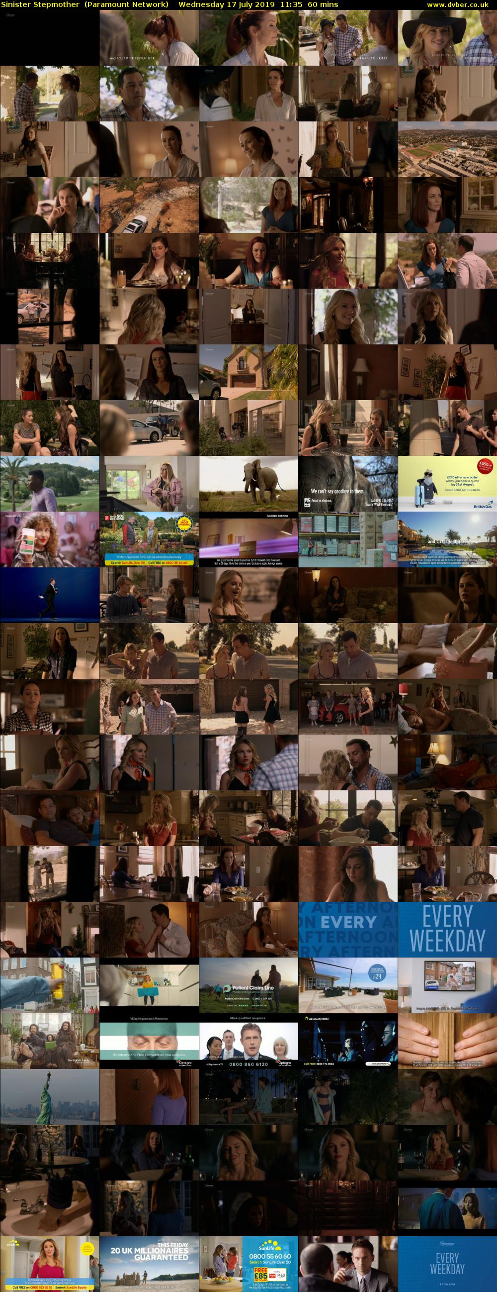 Sinister Stepmother  (Paramount Network) Wednesday 17 July 2019 11:35 - 12:35