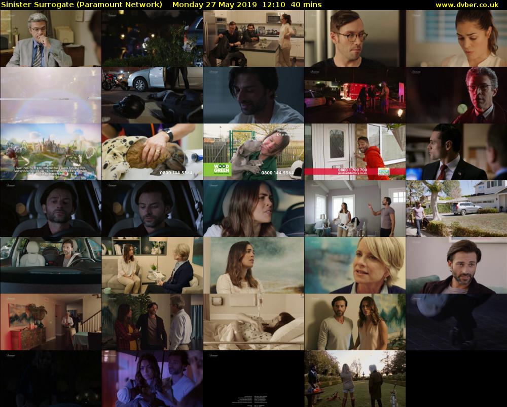 Sinister Surrogate (Paramount Network) Monday 27 May 2019 12:10 - 12:50