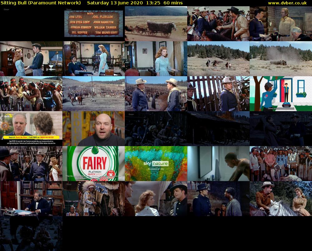 Sitting Bull (Paramount Network) Saturday 13 June 2020 13:25 - 14:25