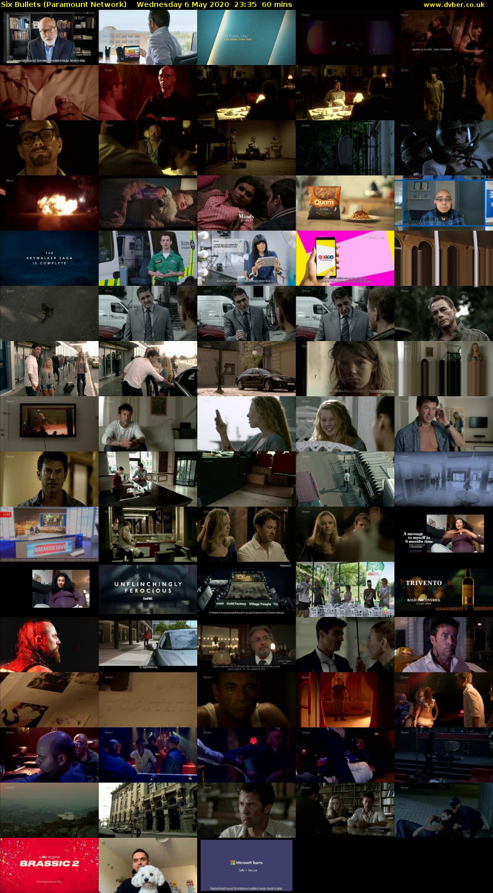 Six Bullets (Paramount Network) Wednesday 6 May 2020 23:35 - 00:35
