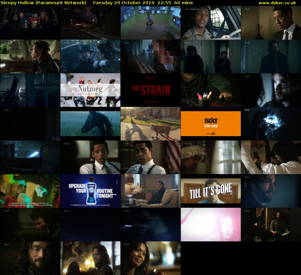 Sleepy Hollow (Paramount Network) Tuesday 29 October 2019 22:55 - 23:55