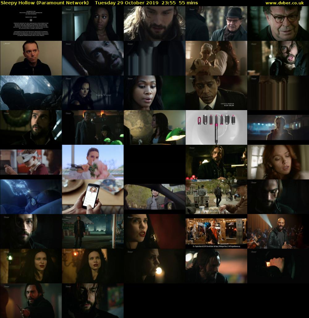 Sleepy Hollow (Paramount Network) Tuesday 29 October 2019 23:55 - 00:50