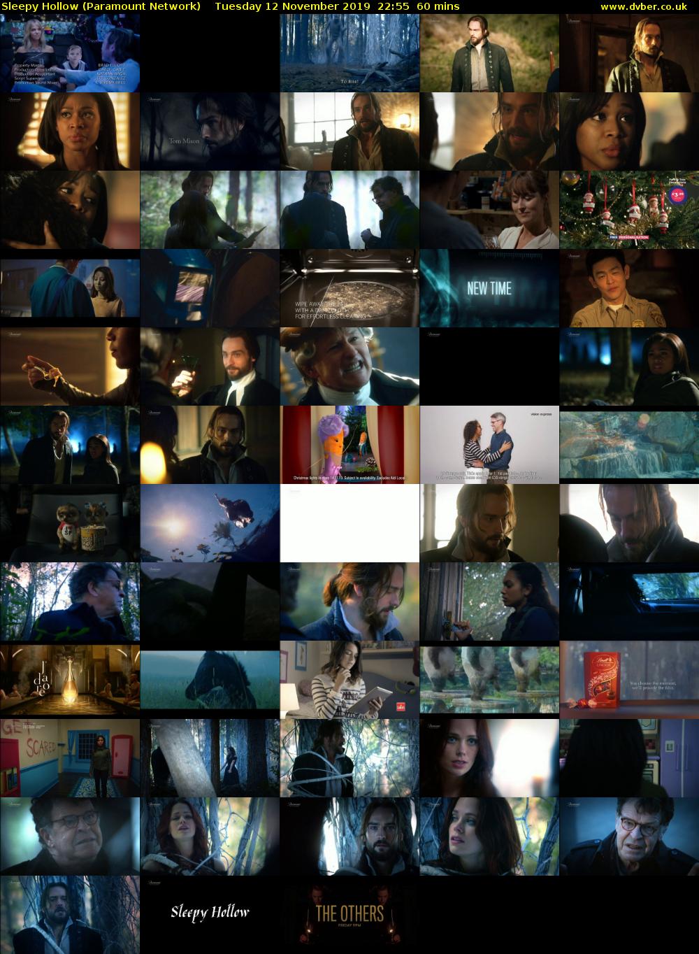 Sleepy Hollow (Paramount Network) Tuesday 12 November 2019 22:55 - 23:55