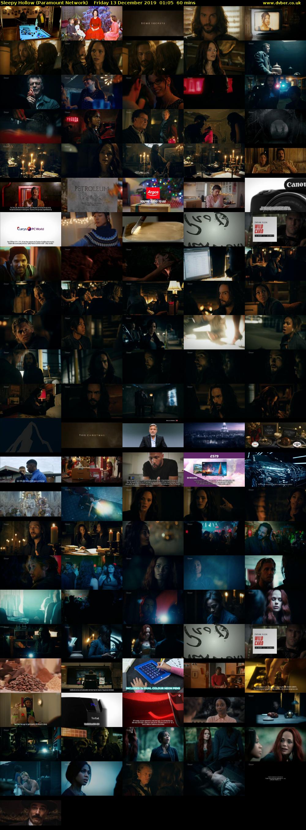 Sleepy Hollow (Paramount Network) Friday 13 December 2019 01:05 - 02:05