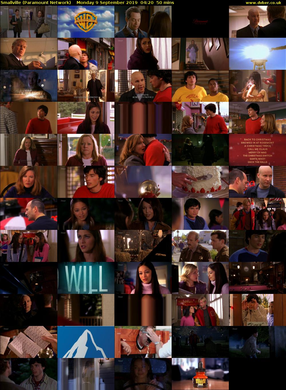 Smallville (Paramount Network) Monday 9 September 2019 04:20 - 05:10