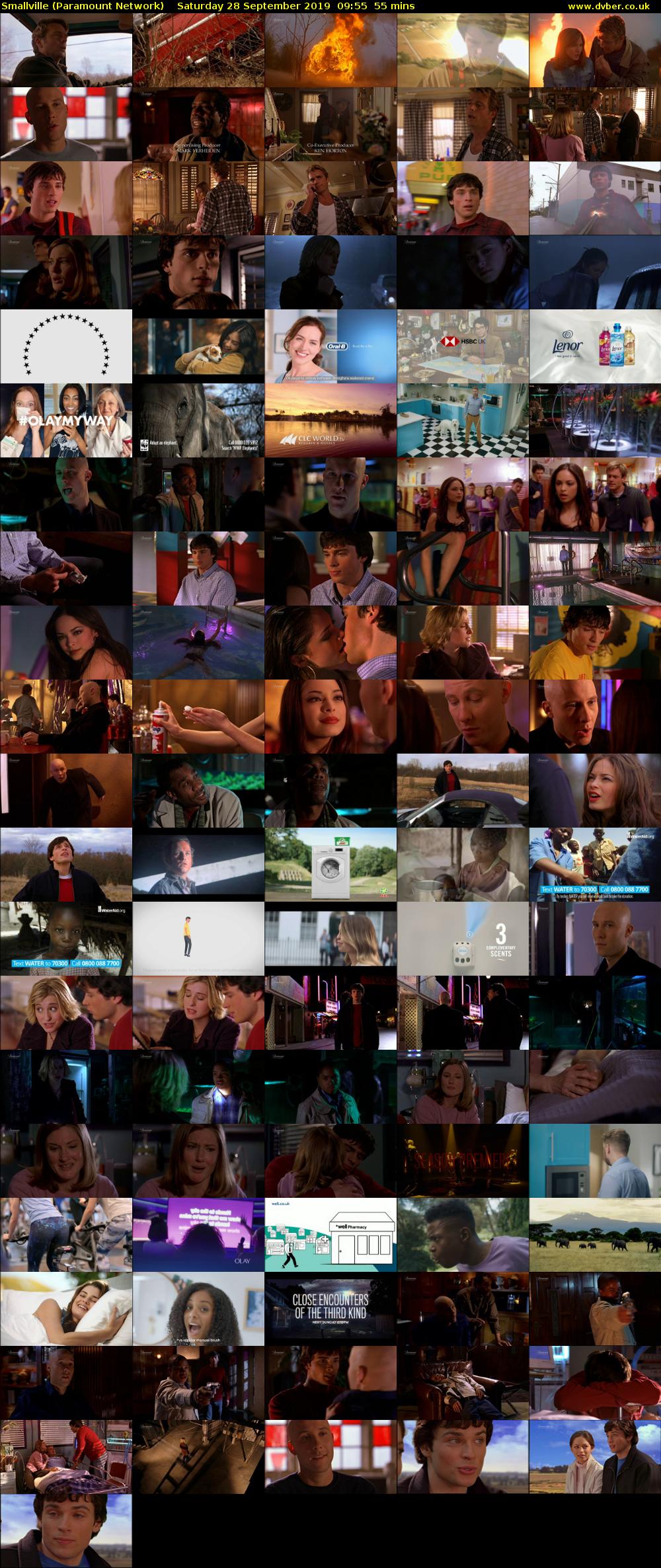 Smallville (Paramount Network) Saturday 28 September 2019 09:55 - 10:50