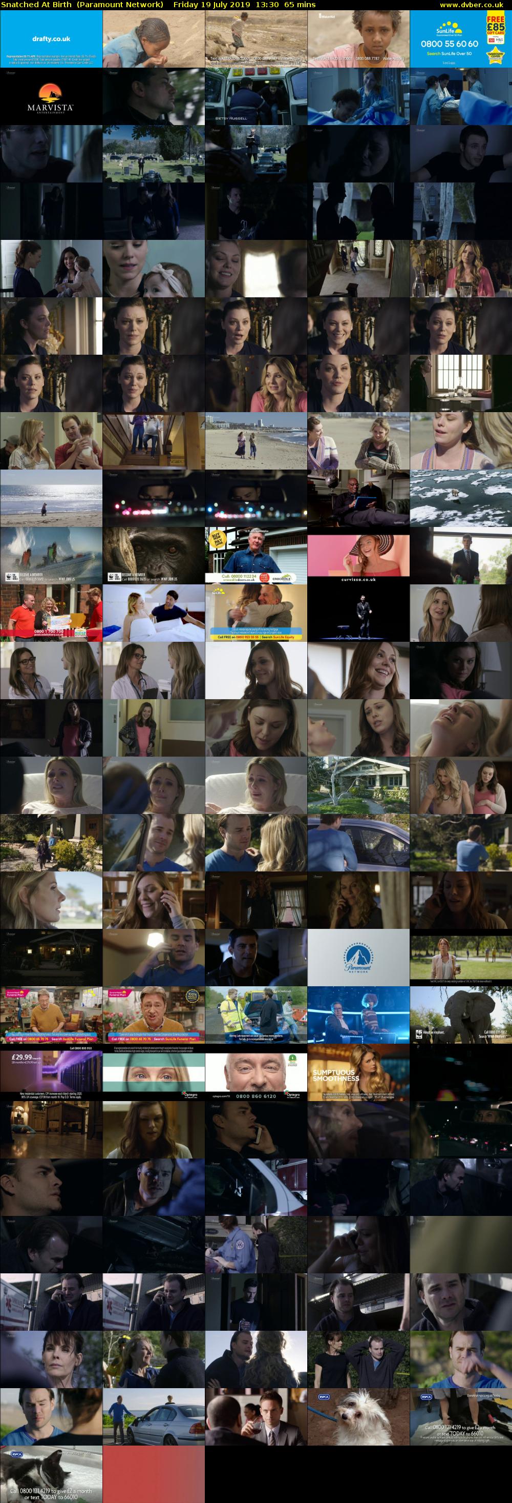 Snatched At Birth  (Paramount Network) Friday 19 July 2019 13:30 - 14:35