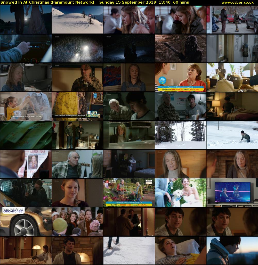 Snowed In At Christmas (Paramount Network) Sunday 15 September 2019 13:40 - 14:40