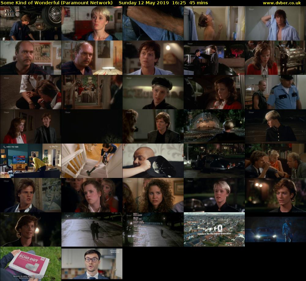 Some Kind of Wonderful (Paramount Network) Sunday 12 May 2019 16:25 - 17:10
