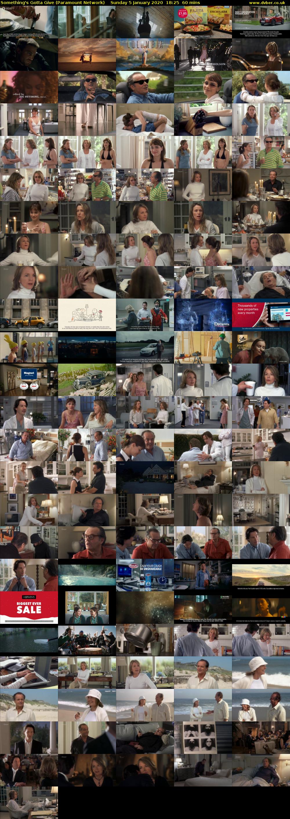 Something's Gotta Give (Paramount Network) Sunday 5 January 2020 18:25 - 19:25