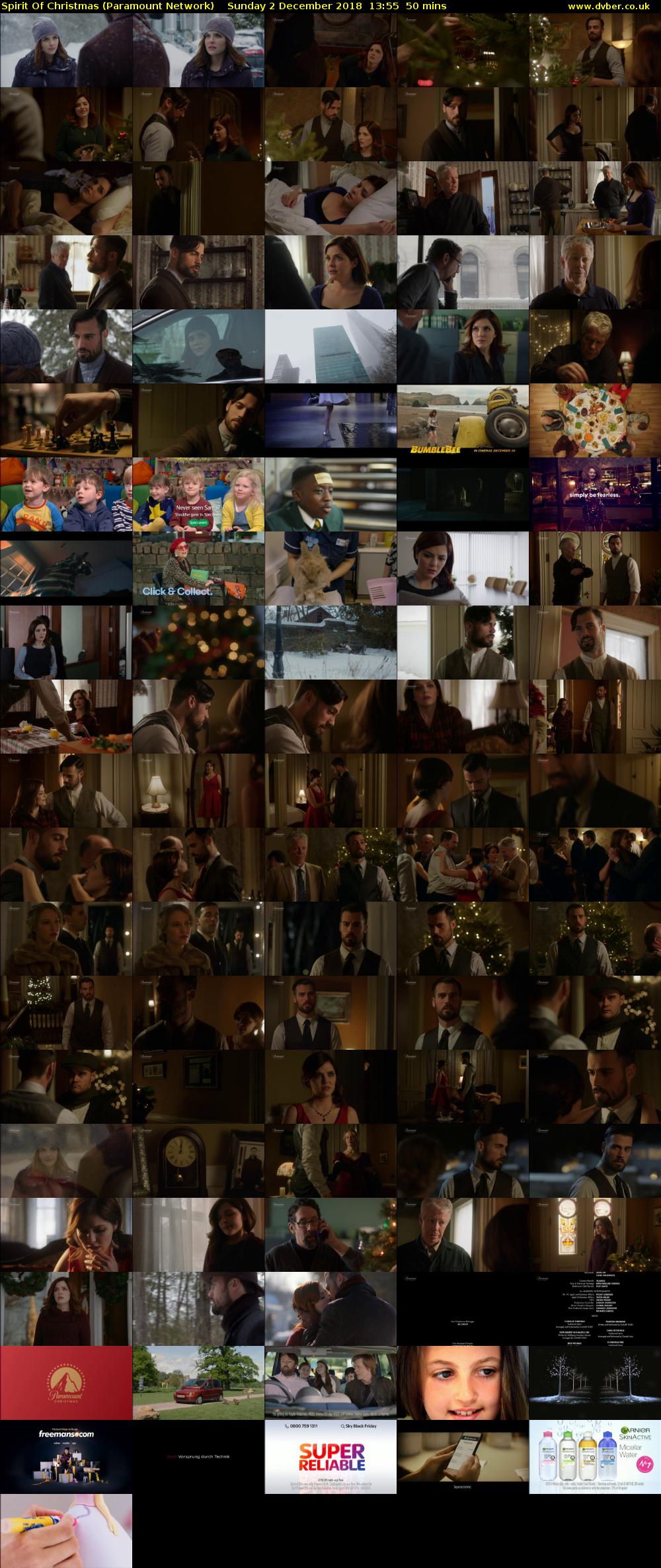 Spirit Of Christmas (Paramount Network) Sunday 2 December 2018 13:55 - 14:45