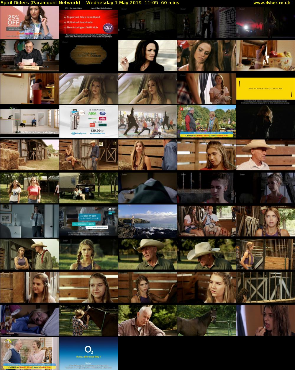 Spirit Riders (Paramount Network) Wednesday 1 May 2019 11:05 - 12:05