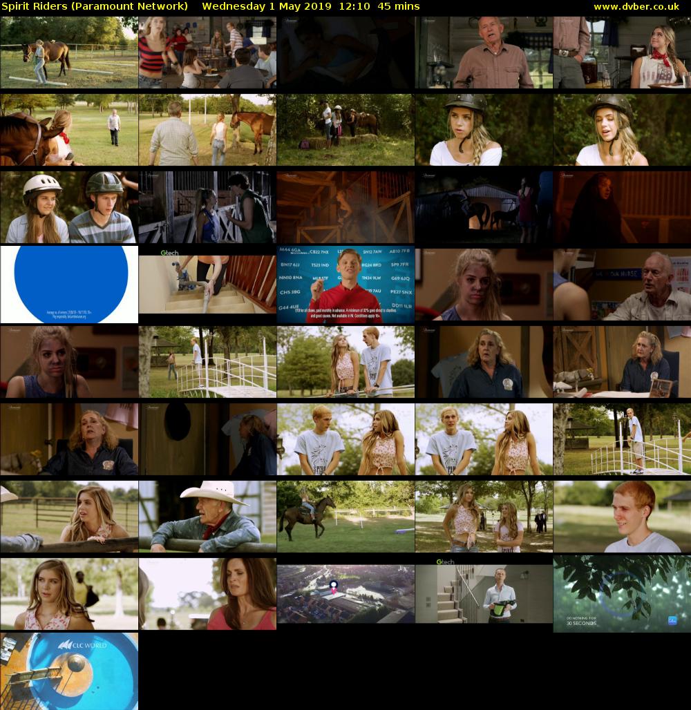 Spirit Riders (Paramount Network) Wednesday 1 May 2019 12:10 - 12:55