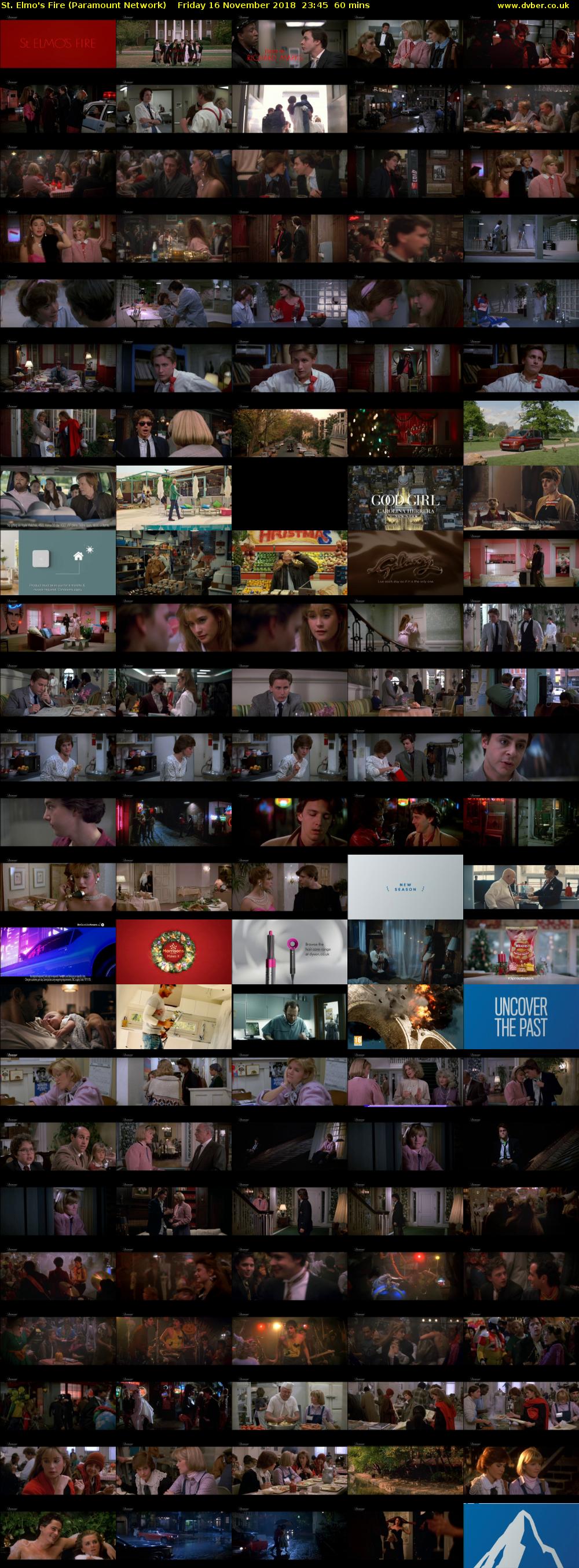 St. Elmo's Fire (Paramount Network) Friday 16 November 2018 23:45 - 00:45